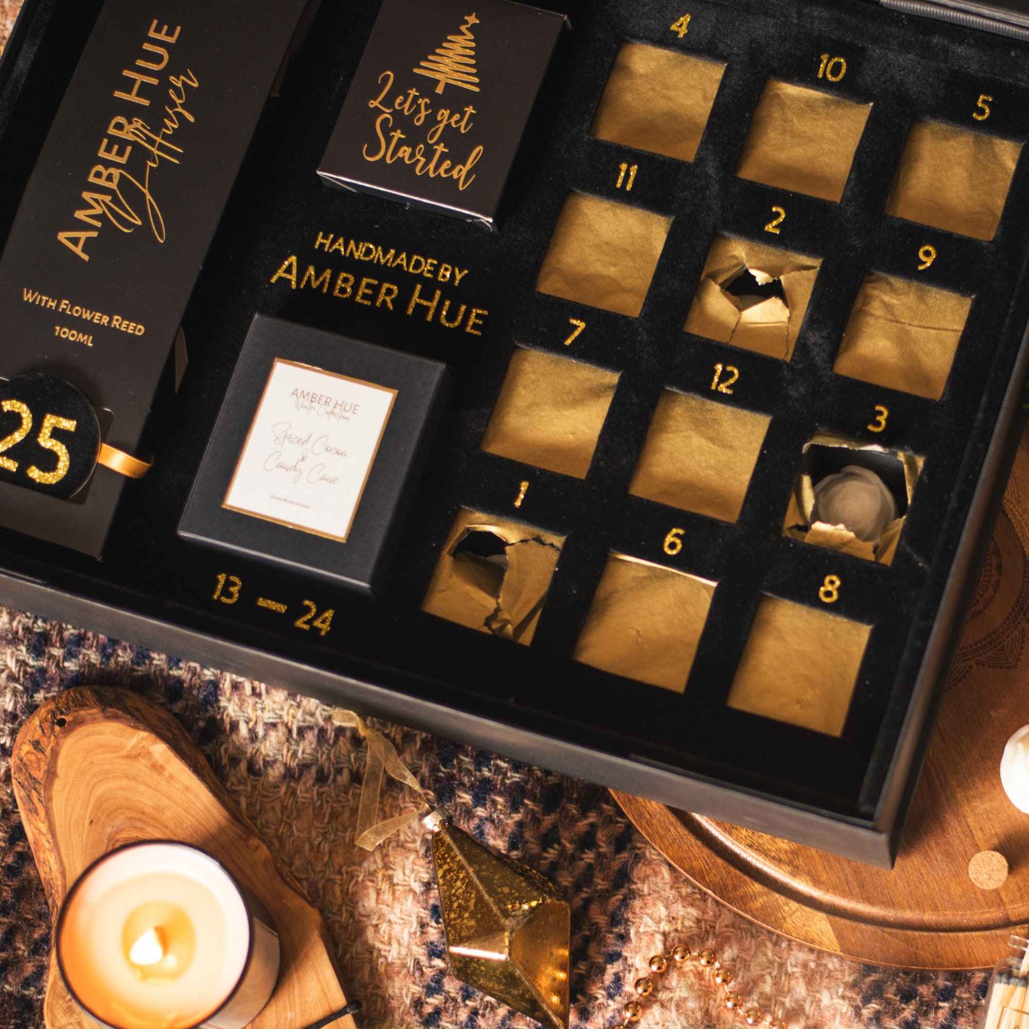 Luxury Advent Calendar 2022 Candle Advent Calendar Advent Etsy UK