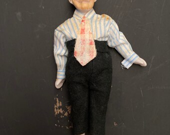 male porcelain doll