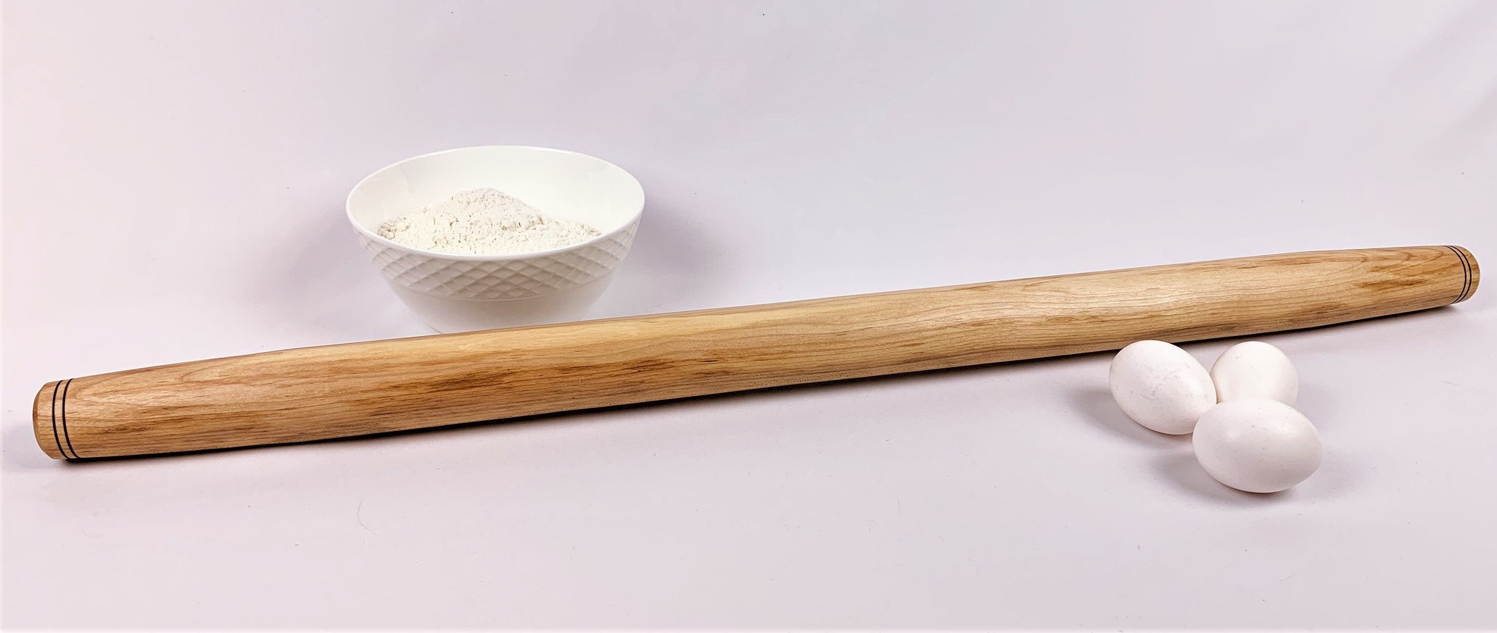 Mattarello italian Rolling Pin Hand Turned Extra Long Etsy