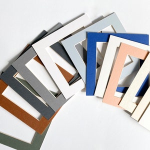 Picture Mount, Picture Frame, Photo Frame 6x6, Diafragma, 4.2x4.2, Groen, Roest, Grijs, Wit, Lichtblauw, Marine, Perzik, Crème, Photo Mount