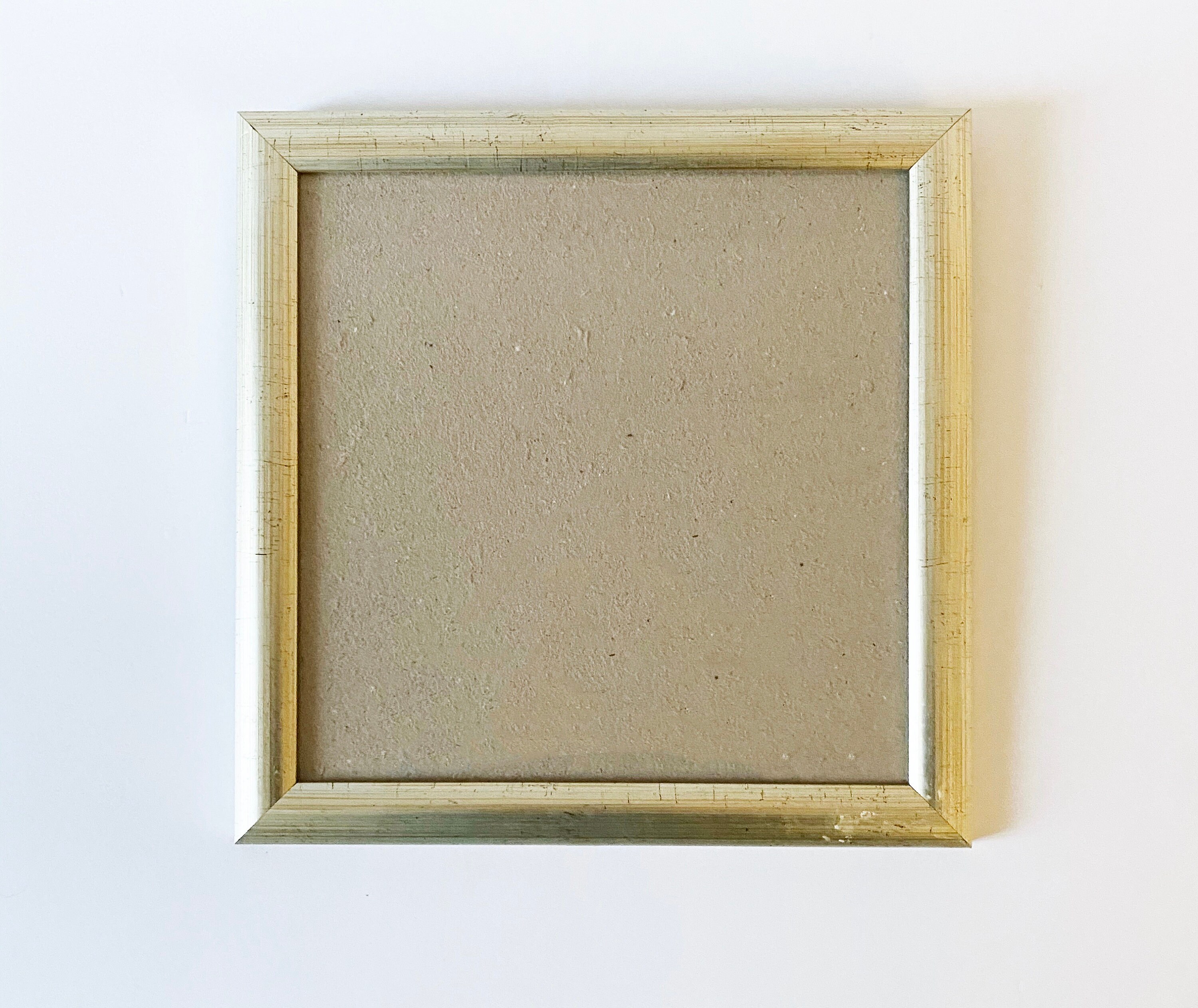 Shabby Chic Photo Framepicture Frame 9.8x9.8 Rustic Silver Etsy