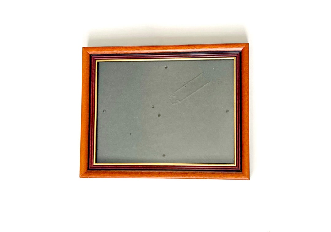 ビンテージ額縁 Vintage Photo Frame, Picture Frame 9.5x7.25, Wood Effect