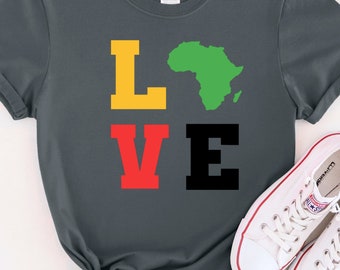Africa Love Juneteenth SVG, Black History Design