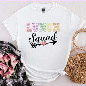 ランチ スクワッド、ランチ レディ、SVG、PNG、Cricut ファイル