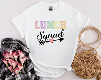 Lunch Squad, Lunch Lady, SVG, PNG, Cricut file