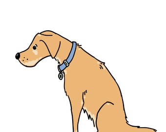 Custom Digital Pet Illustration