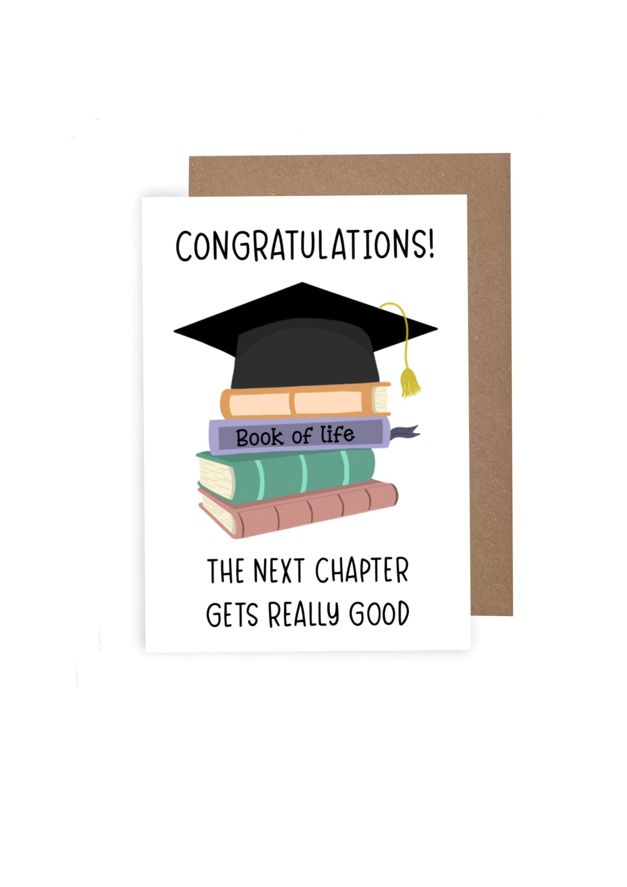 Graduation Card Congratulations Graduate Card Next Chapter - Etsy