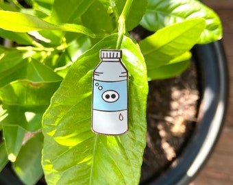 Water Bottle Enamel Pin, Water Enamel Pin