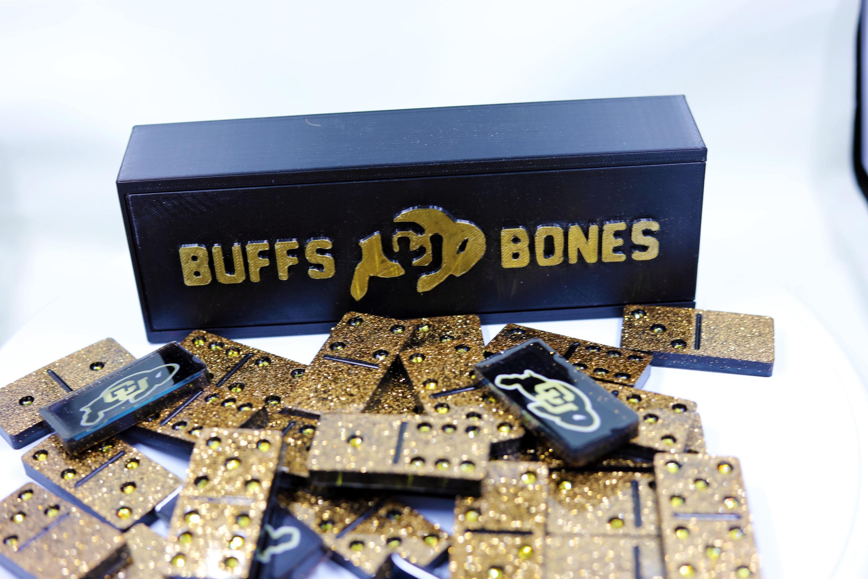 Buffs Bones - Colorado Buffaloes Fan Custom Dominoes Set - Etsy