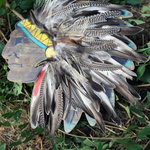 Native Chief Feather - uniek bord