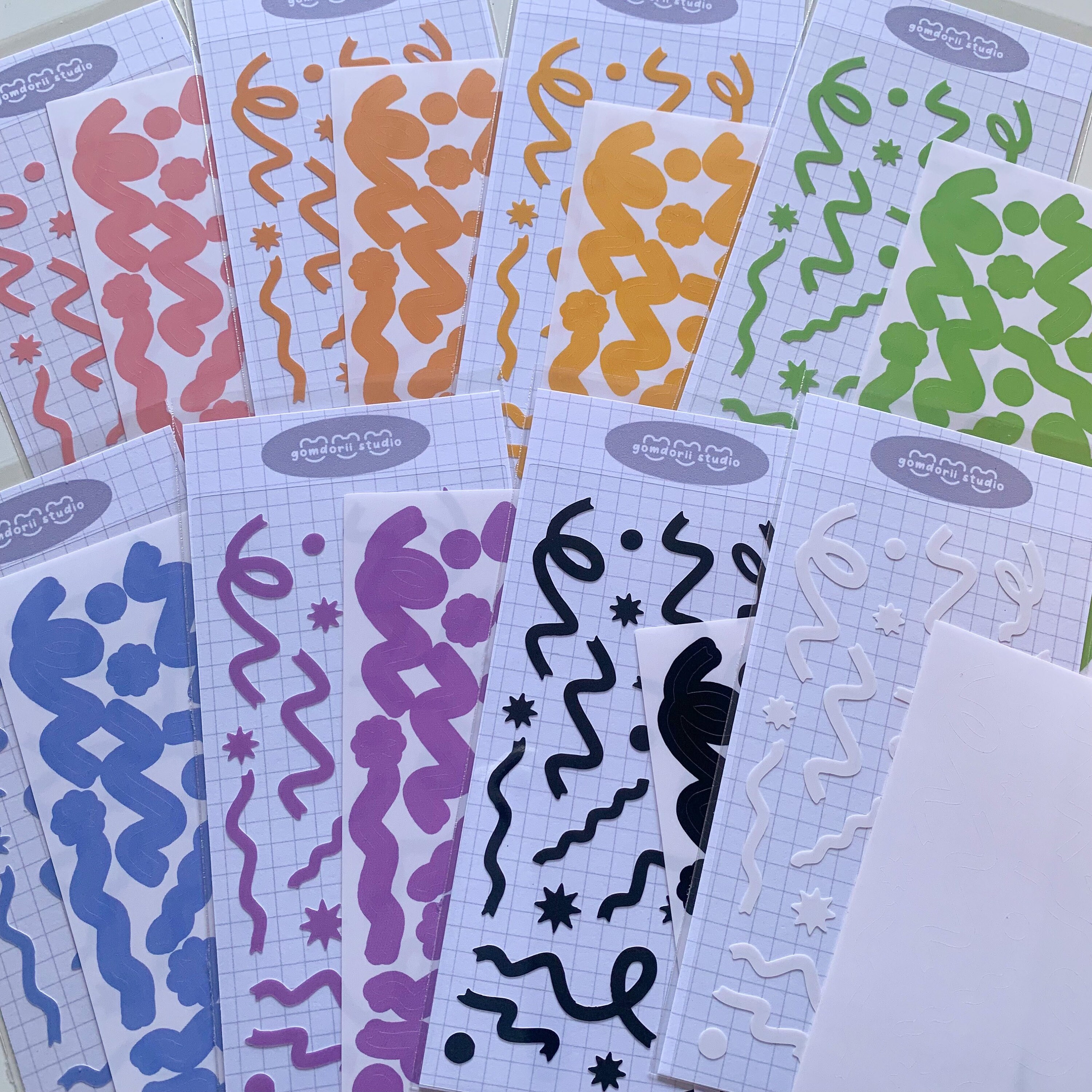 Confetti Sticker Sheets Deco Stickers Aesthetic Stickers -  Finland