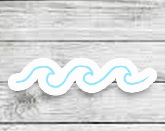 Vsco Wave Sticker Etsy