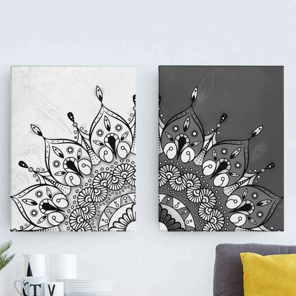 Mandala Wall Art Etsy
