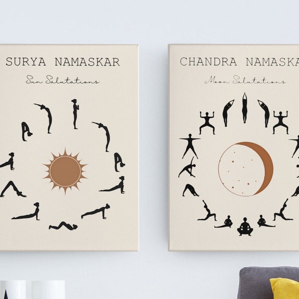Yoga Wall Art Etsy