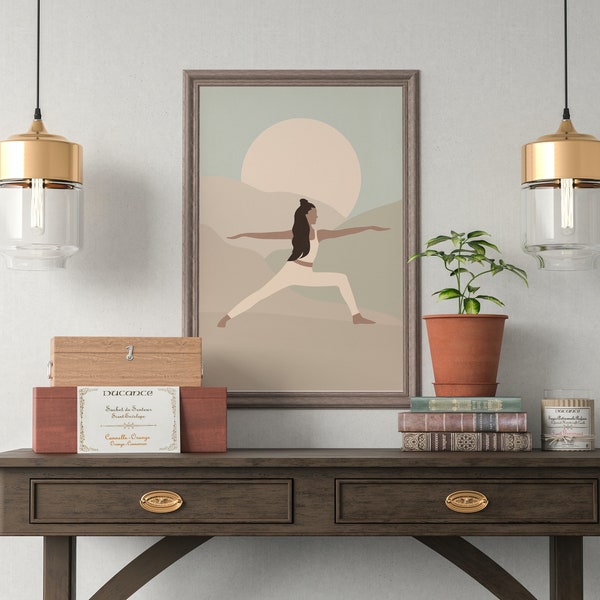 Yoga Poster - Etsy