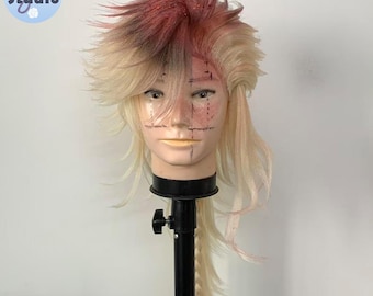 Doma Wig Demon Slayer – Styled Cosplay Wig, Upper Moon Custom Anime Wig