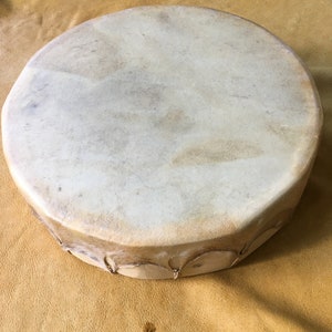14&quot; Deer Hide Custom made drum, with mallet and bag