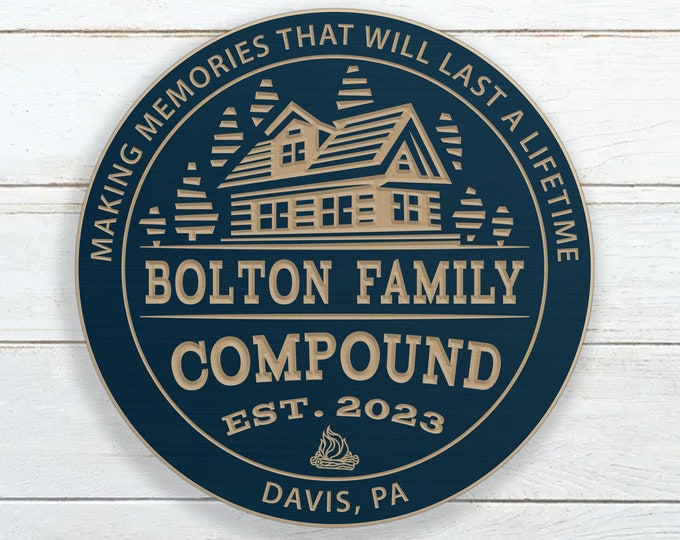 Personalized Compound Sign