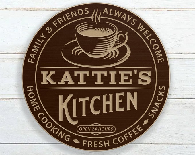 Personalized Kitchen Sign