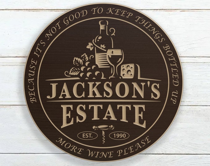 Personalized Estate Sign