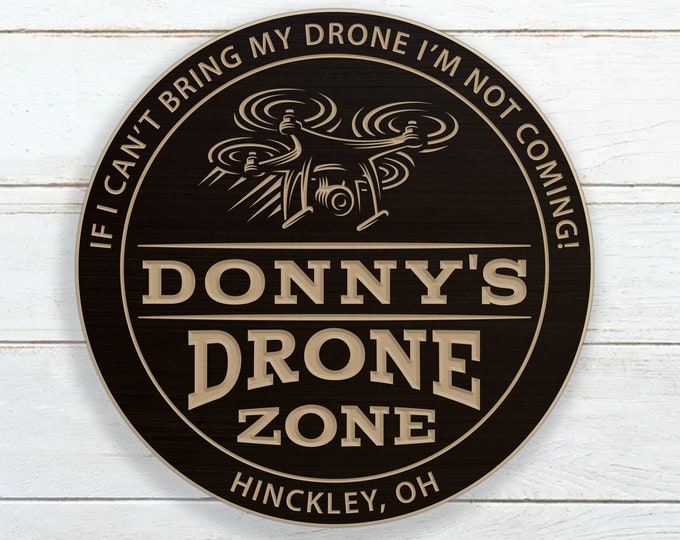 Drone Zone Sign