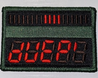 Light Bar Iron On Patch (2" x 3")