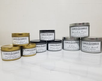 candle mahogany teakwood black raspberry vanilla Set of 3 Florece Candles bougie 7.23 Oz. butt naked Scented Candle Jar Bundle