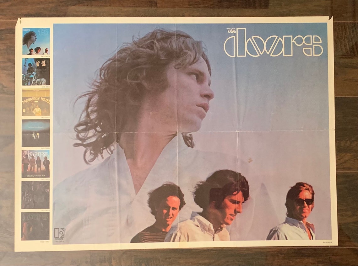 The Doors 13 Vintage Album Promotional Poster Etsy
