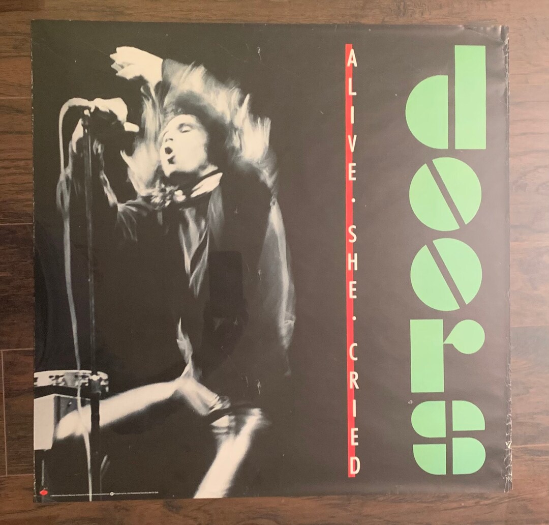 Vintage the Doors Promotional Album Poster alive She Etsy