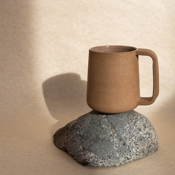 Beige Ceramic Mug