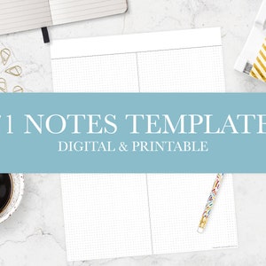 GoodNotes Template | Virtual Learning | Ultimate Printable Notes Bundle | 171 Templates | Plain, Dot Grid, and Square Grid