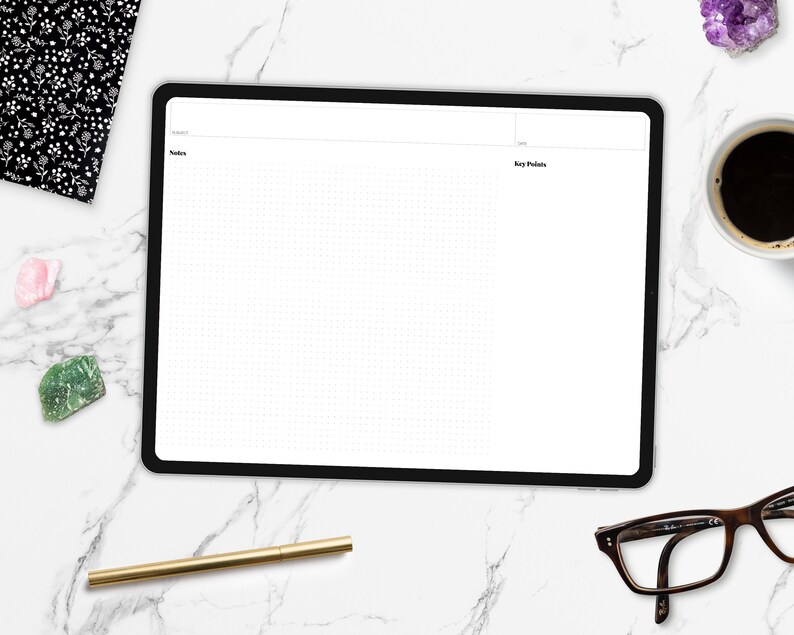 Digital Notetaking Templates for Students, Meetings, and Work From