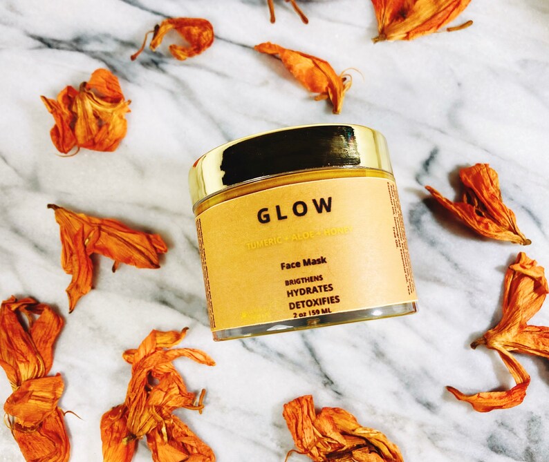 TURMERIC HONEY ALOE Face Mask Dark Spot hyperpigmentation Etsy