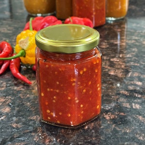 West Indian Pepper sauce - From the Caribbean Trinidad and Guyana