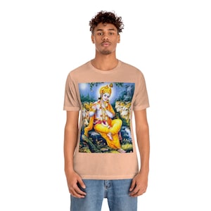 God, Krishna, is universal, like the law of gravity, or the sun, or mathematics, or gold.  Unisex Jersey