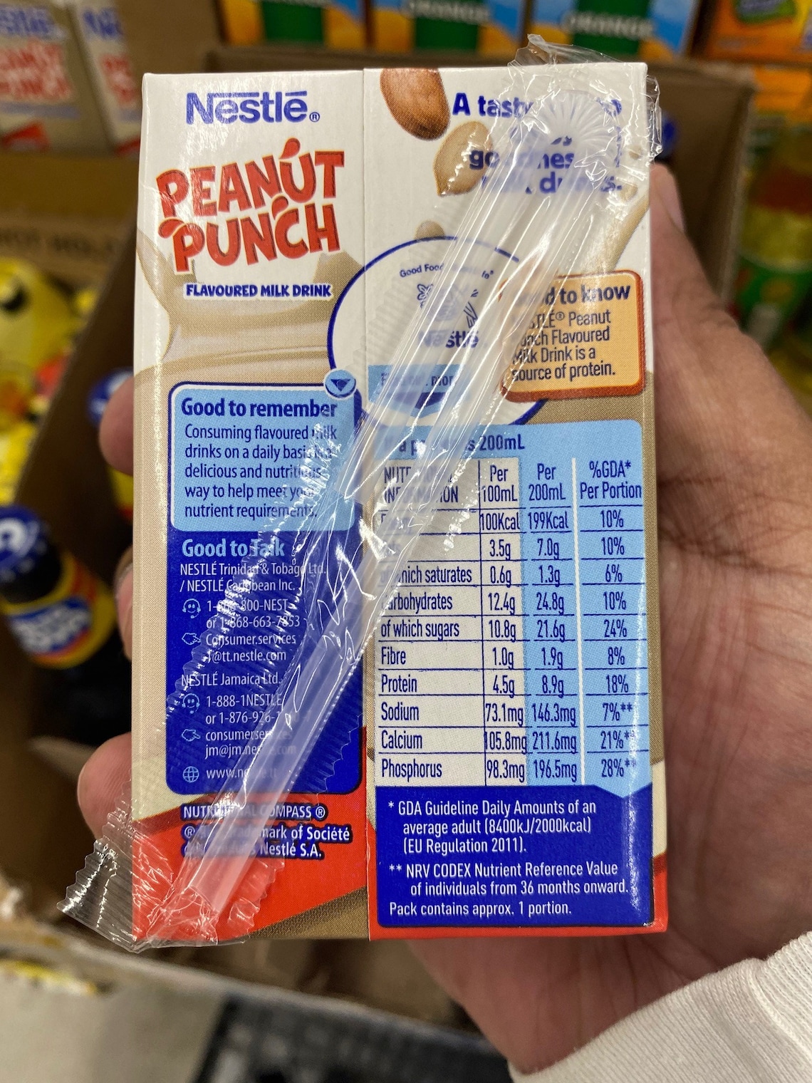 Nestle Peanut Punch 250ml Etsy