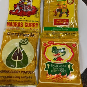 3 oz Curry Powder from Guyana and Trinidad