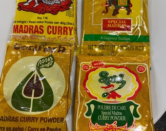 3 oz Curry Powder from Guyana and Trinidad