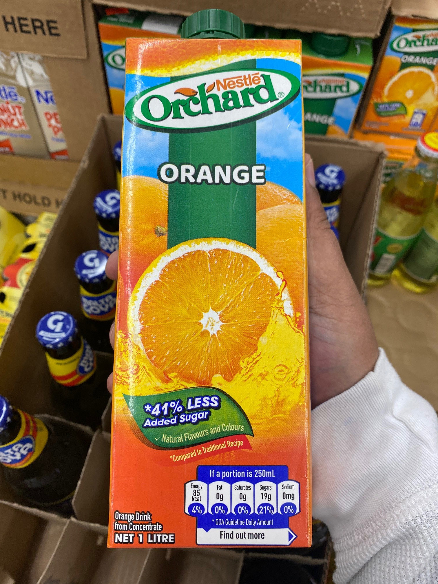 Nestle Orchard Orange Juice 250mL Etsy