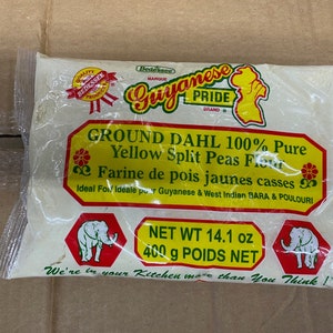 Ground Dahl 100% Pure Yellow Split Peas Flour