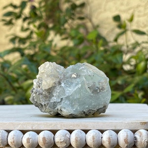 Yaogangxian Blue Fluorite Cubes on Matrix, Yaogangxian Fluorite, Stunning Fluorite Specimen, Healing Crystals, Chakra Balancing