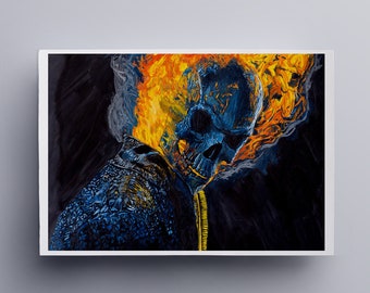 Ghost Rider Poster | Etsy