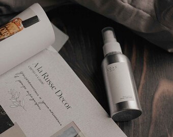 PROJECT COAX Room Linen Spray. [LLS] Lavender, Lily, Sandalwood. Hand bottled, non-toxic, vegan, Eco-friendly.
