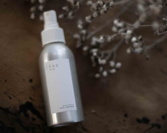 Cedar Sandalwood Amber Room Spray: Handcrafted Linen Spray