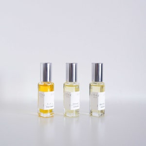 PROJECT COAX all natural perfume oil. Discovery Set . Travel size rollers. Eco-friendly, gift-ready packaging, small batch. image 2