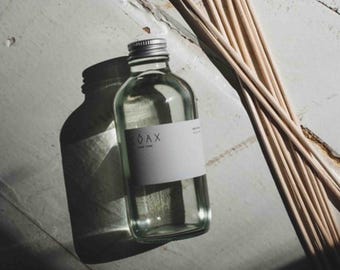 Cedar Sandalwood Amber | COAX CSA Reed Diffuser | VOC Compliant Luxury Ambient Fragrance