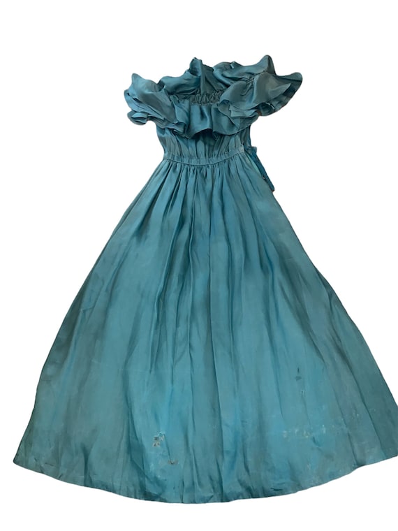 Vintage Halston designer 70s original couture silk