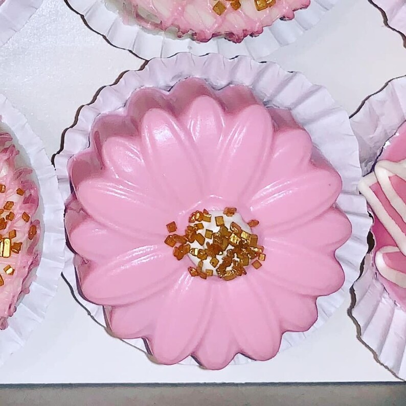 Rose Gold Oreos and Pretzels Etsy