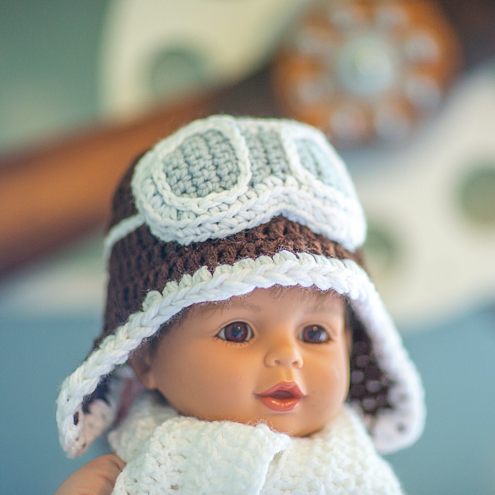 Newborn Pilot Hat, Baby Pilot Hat, Pilot Hat for Boys, Boy Aviator Hat