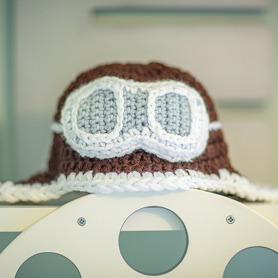 Newborn Pilot Hat, Baby Pilot Hat, Pilot Hat for Boys, Boy Aviator Hat